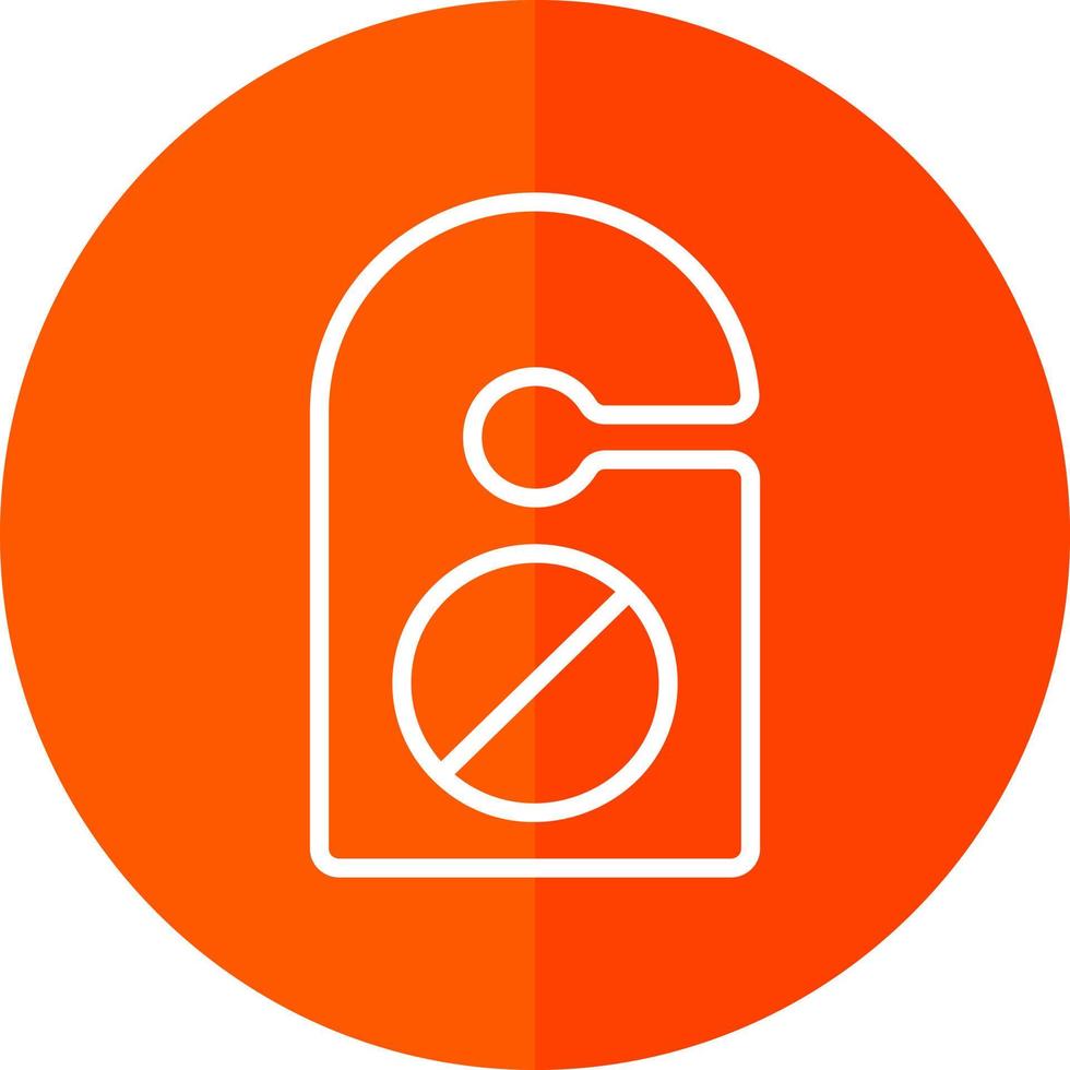 Do Not Disturb Vector Icon Design