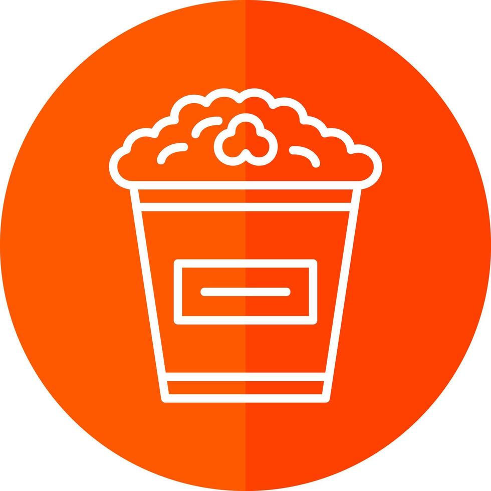 Popcorn Vector Icon Design