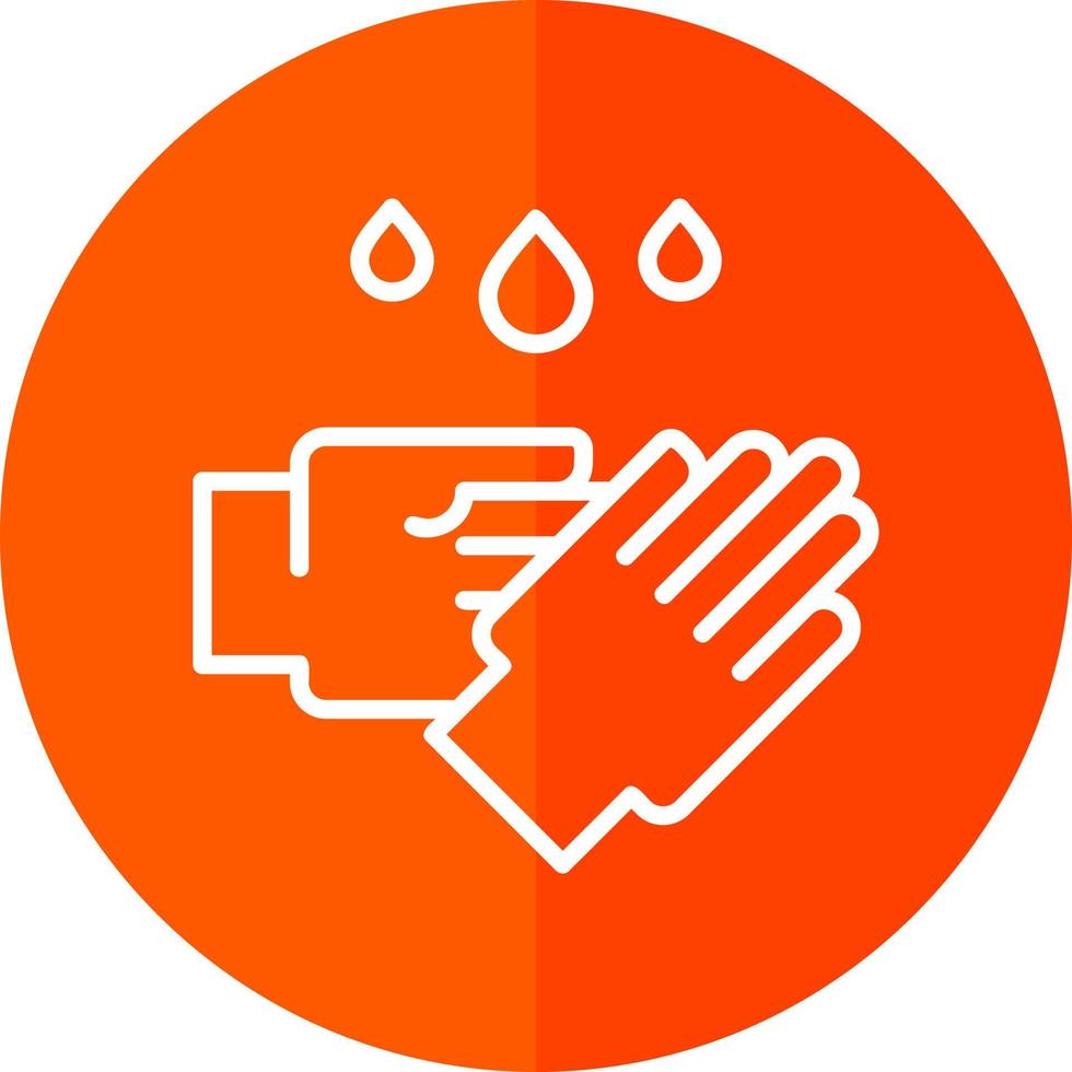 Hand Washing Vector Icon Design