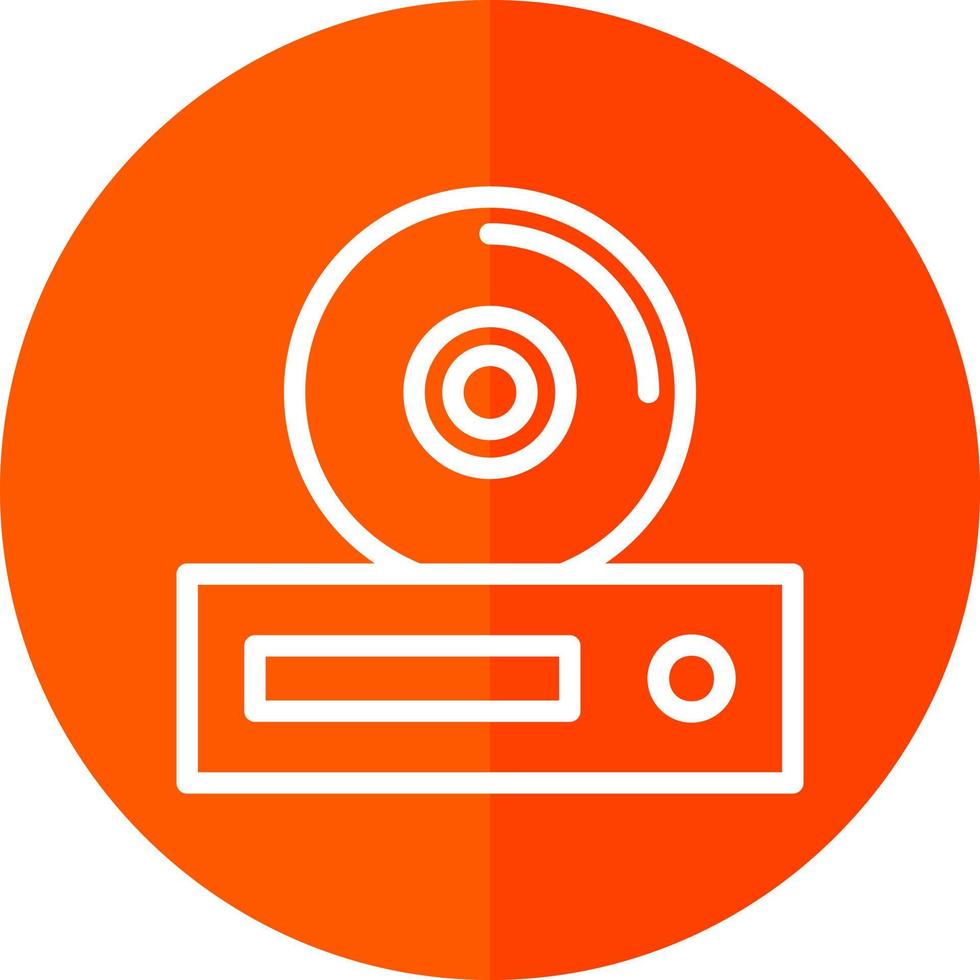 diseño de icono de vector de dvd