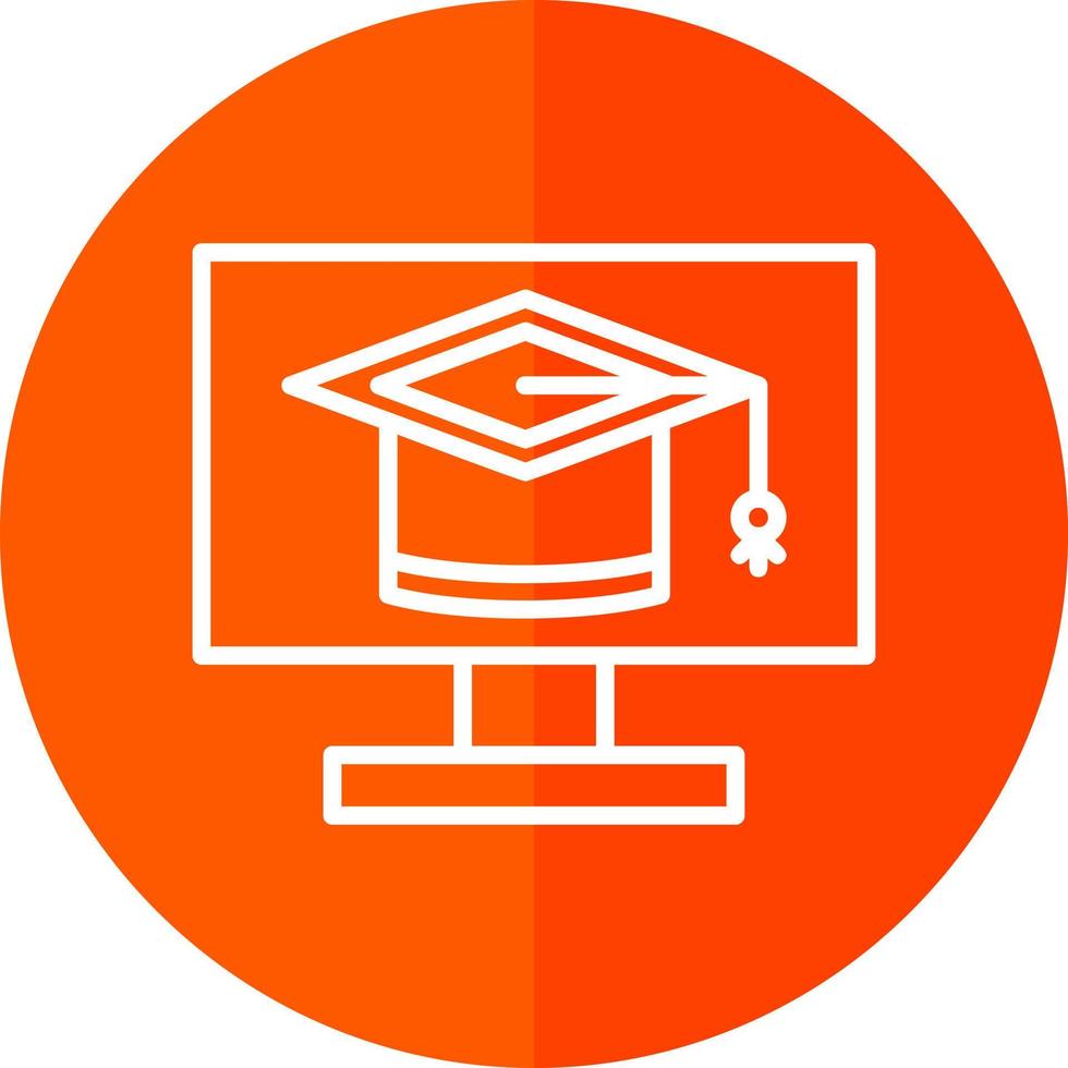 E Learning Vector Icon Design