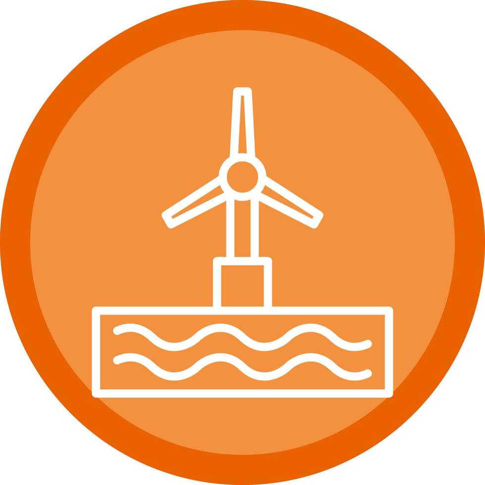 Turbine Vector Icon Design