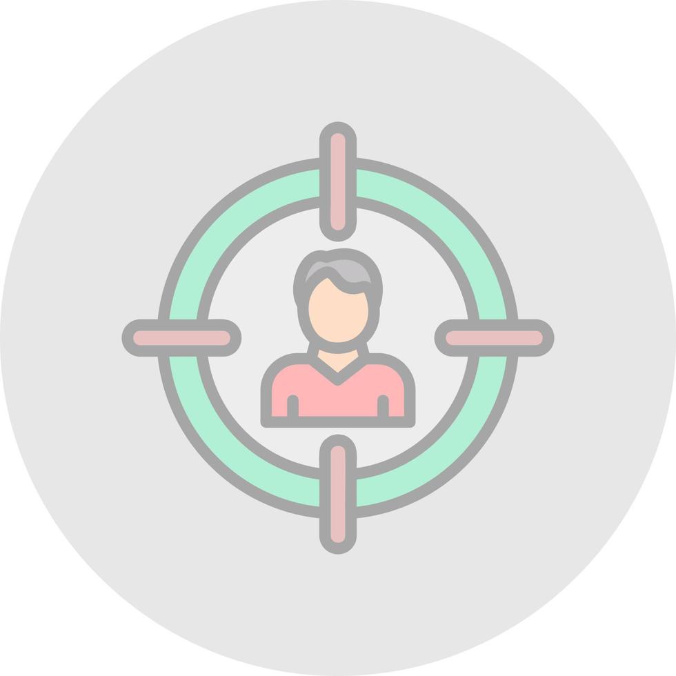 Head Hunter Male Vector Icon Design