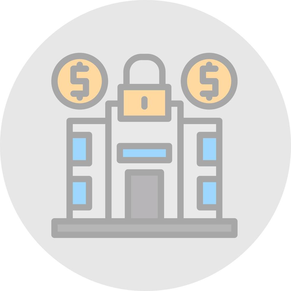 Fixed Asset Vector Icon Design