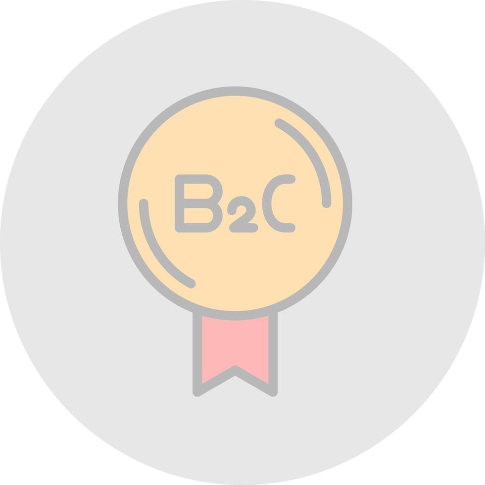 B2C Vector Icon Design