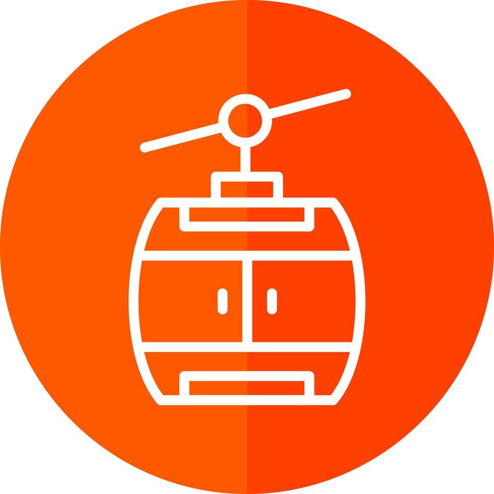 Gondola Vector Icon Design