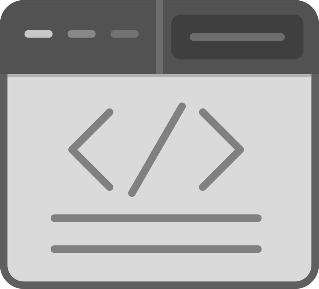 icono de vector de codificación web