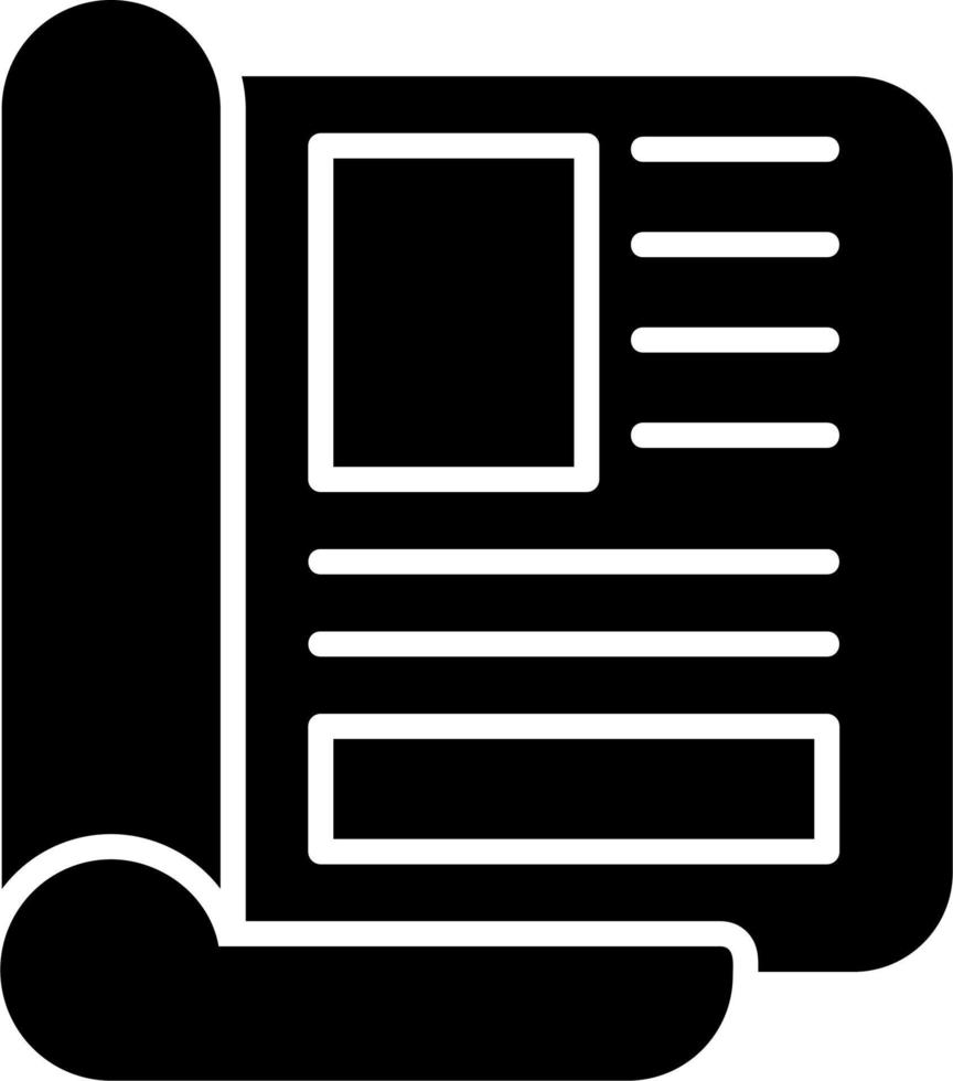 Editorial Design Vector Icon