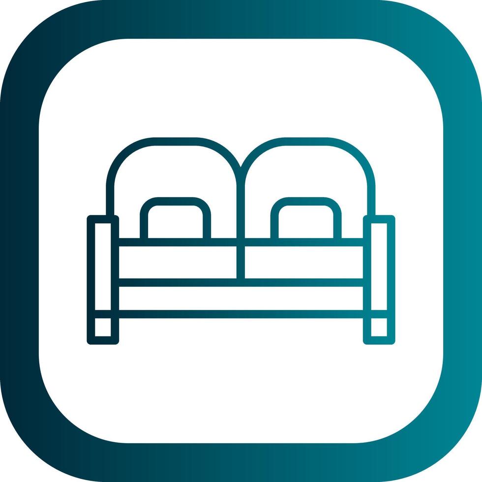 Sofa Vector Icon Design