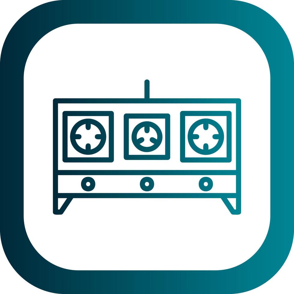 Stove Vector Icon Design