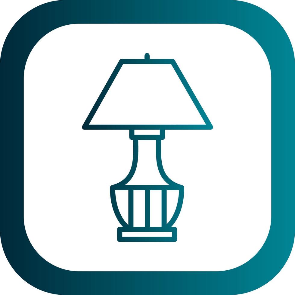 Lamp Vector Icon Design