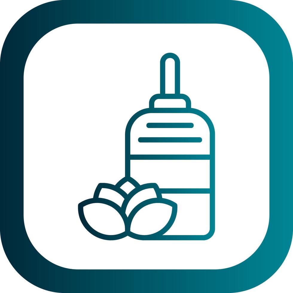 Essential Oil Vector Icon Design