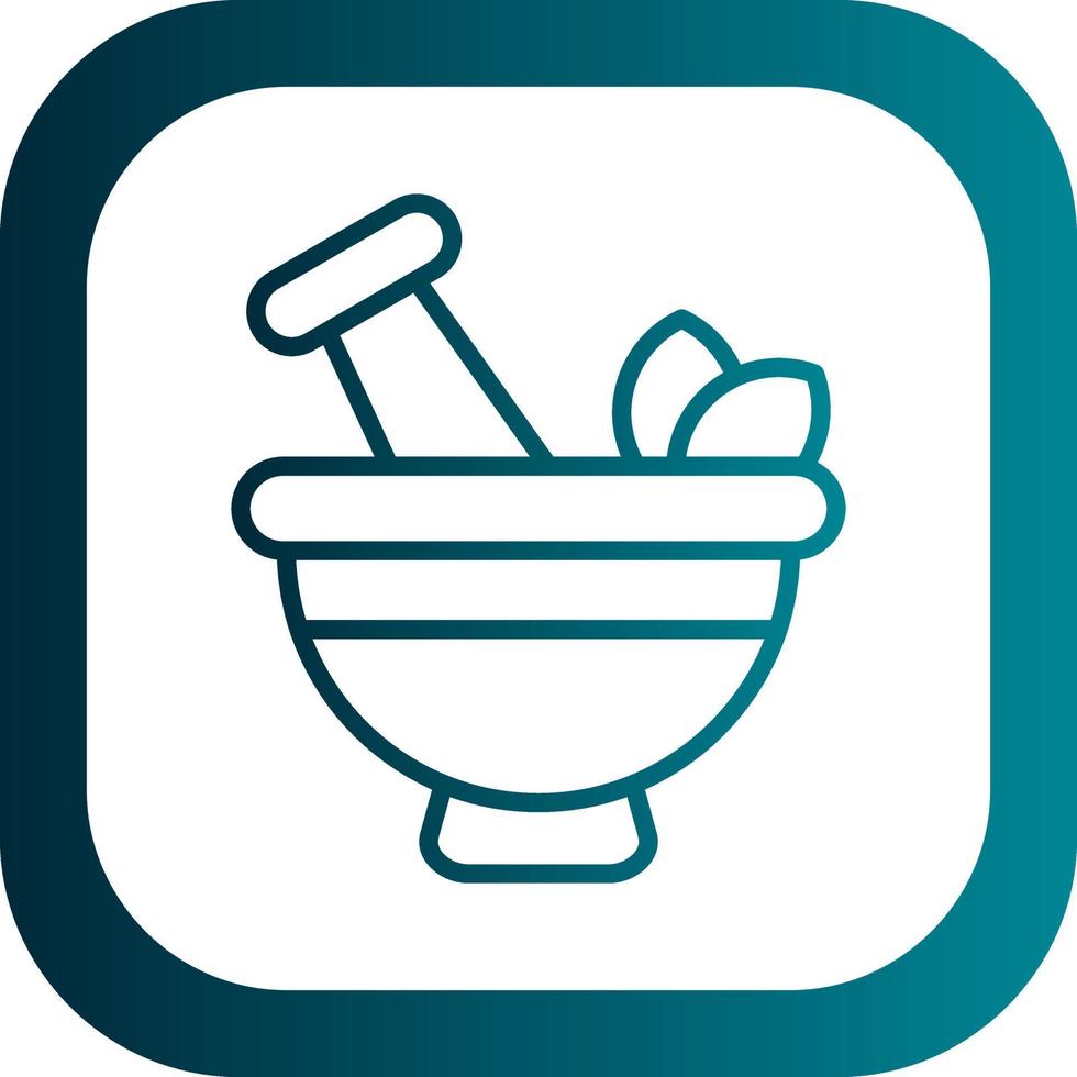 Mortar Vector Icon Design