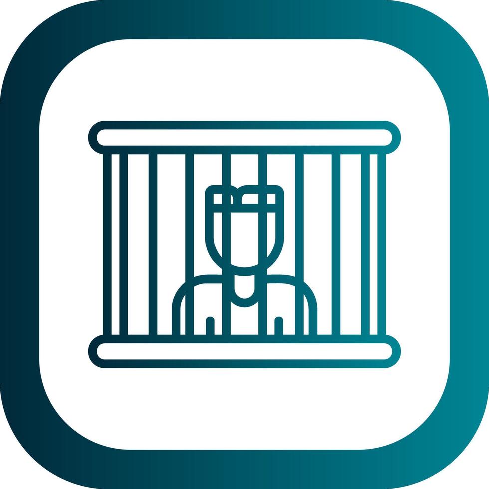 Prisoner Vector Icon Design