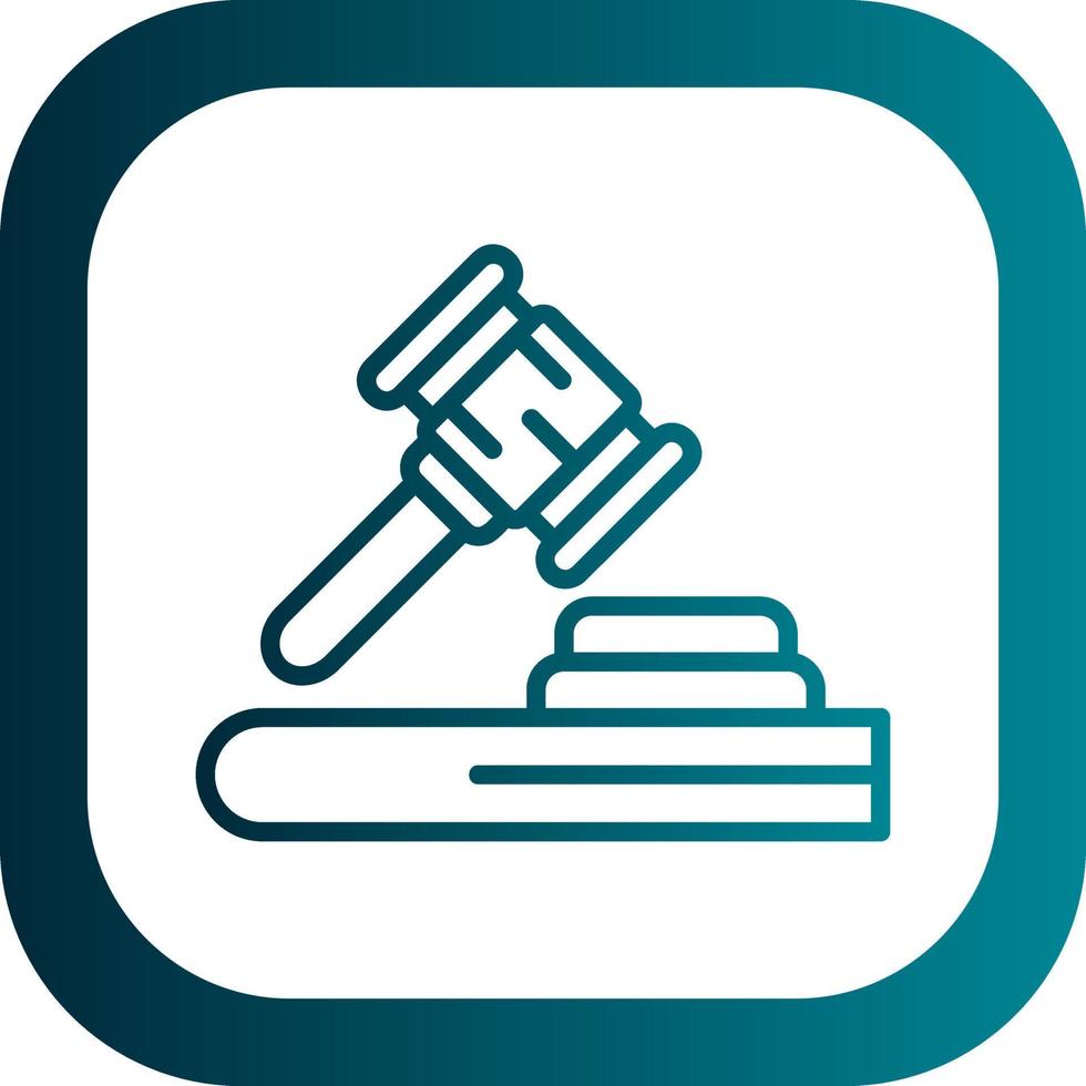 Law Vector Icon Design