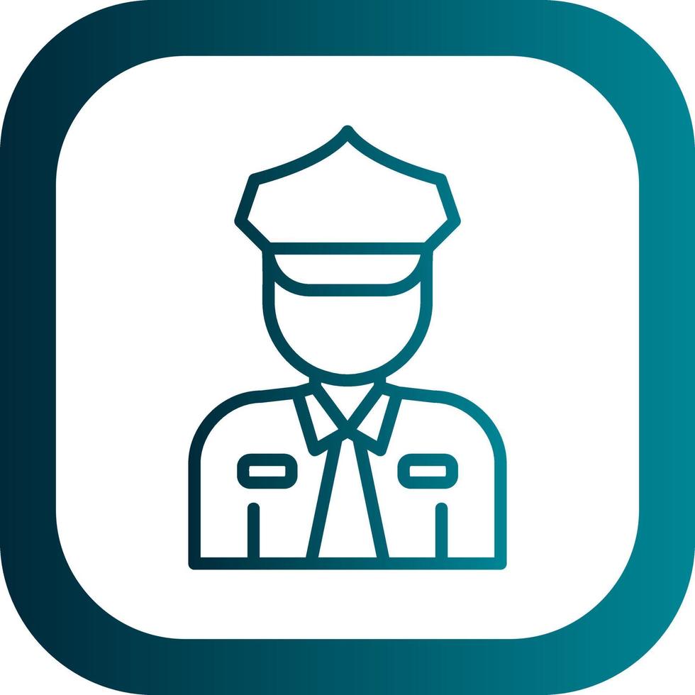 Police Vector Icon Design