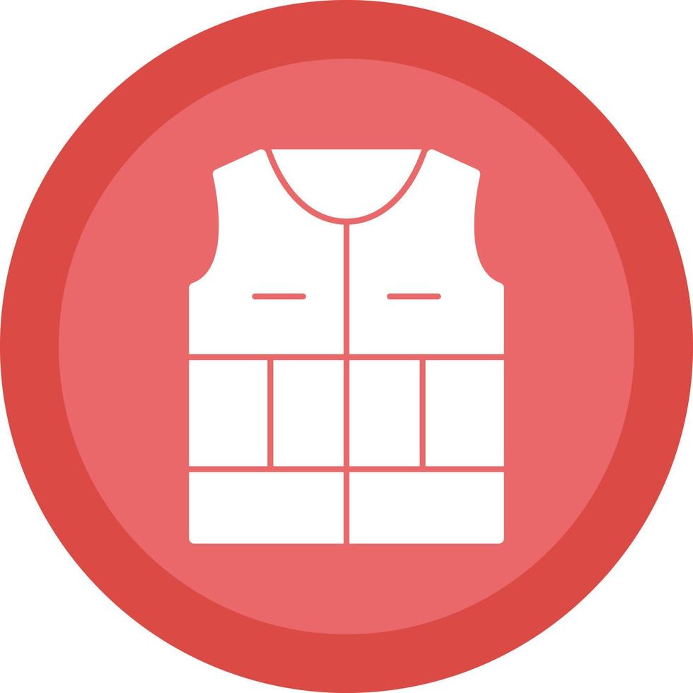 Life Jacket Vector Icon Design