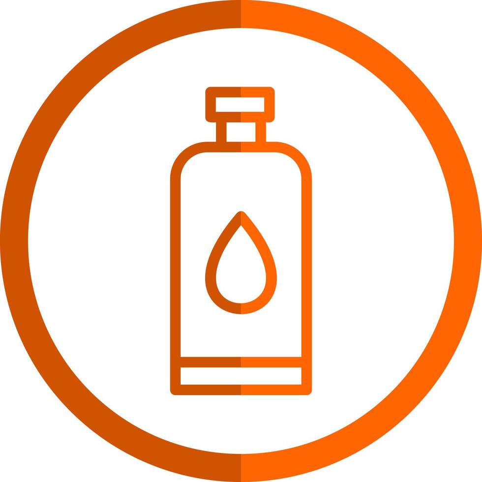 Water Bottle Vector Icon Design