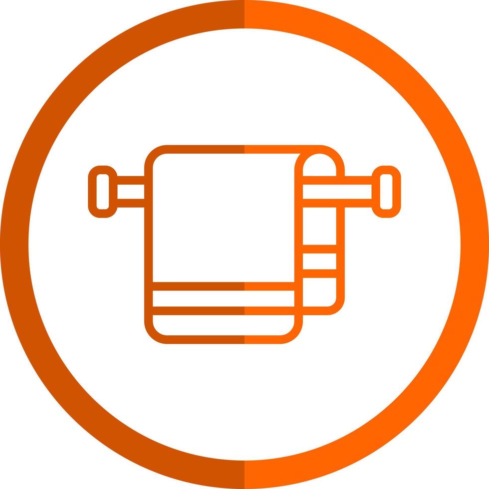 Towel Vector Icon Design