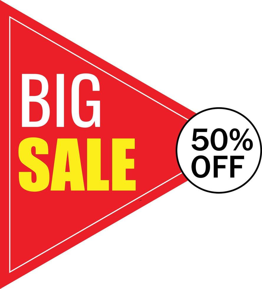 Big Sale promotional template for your business vector