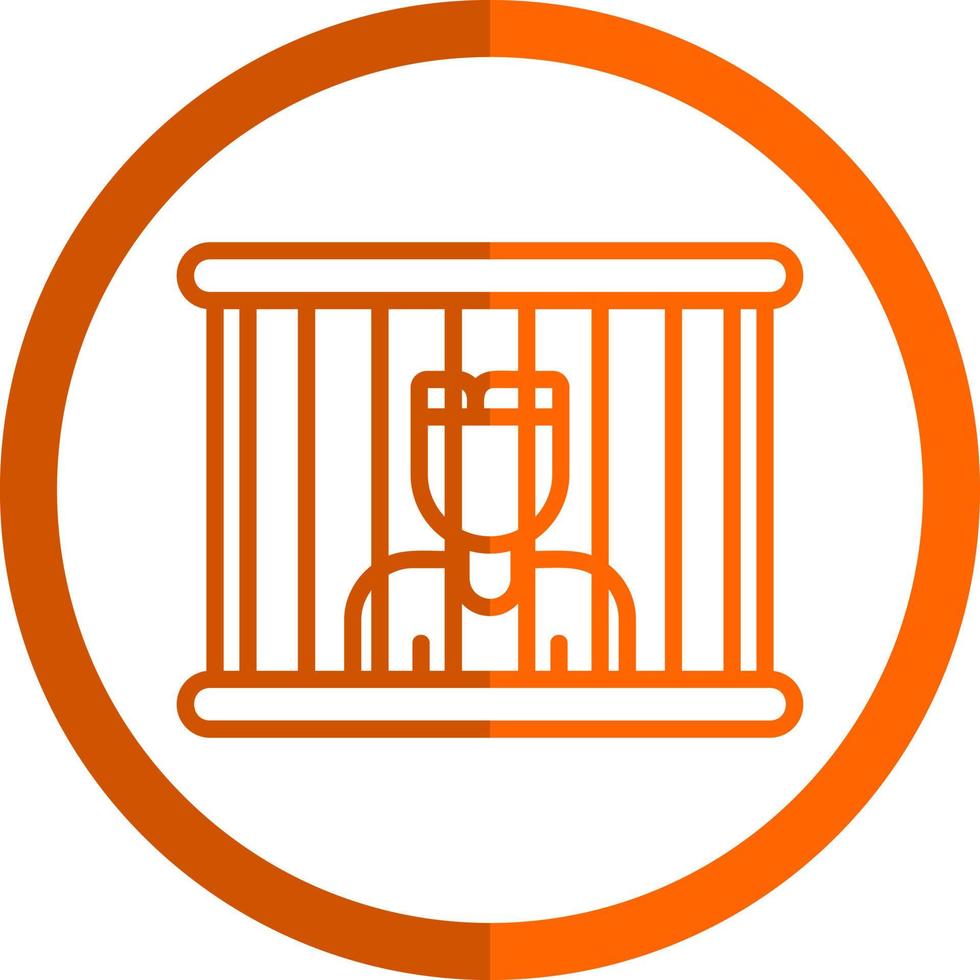 Prisoner Vector Icon Design