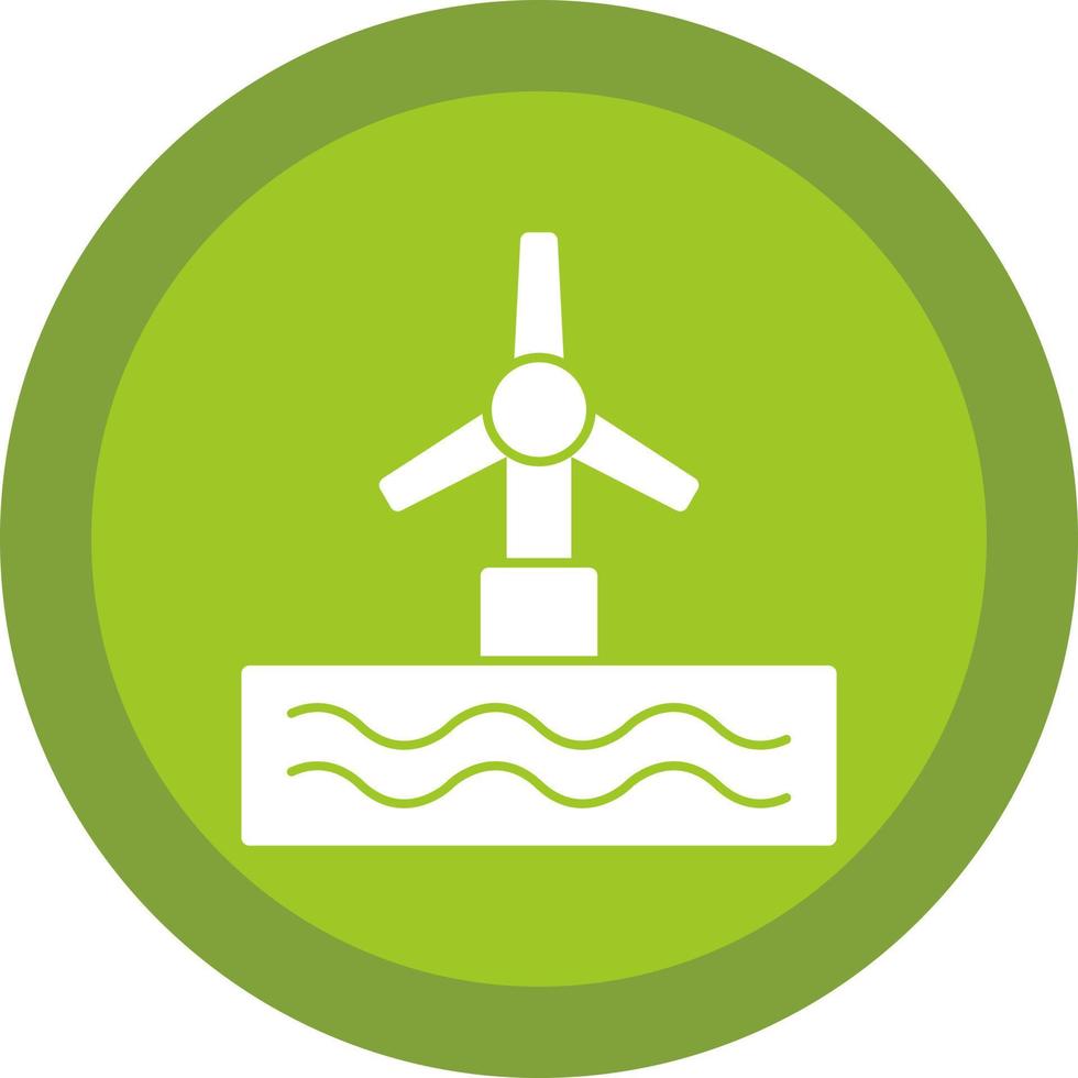 Turbine Vector Icon Design