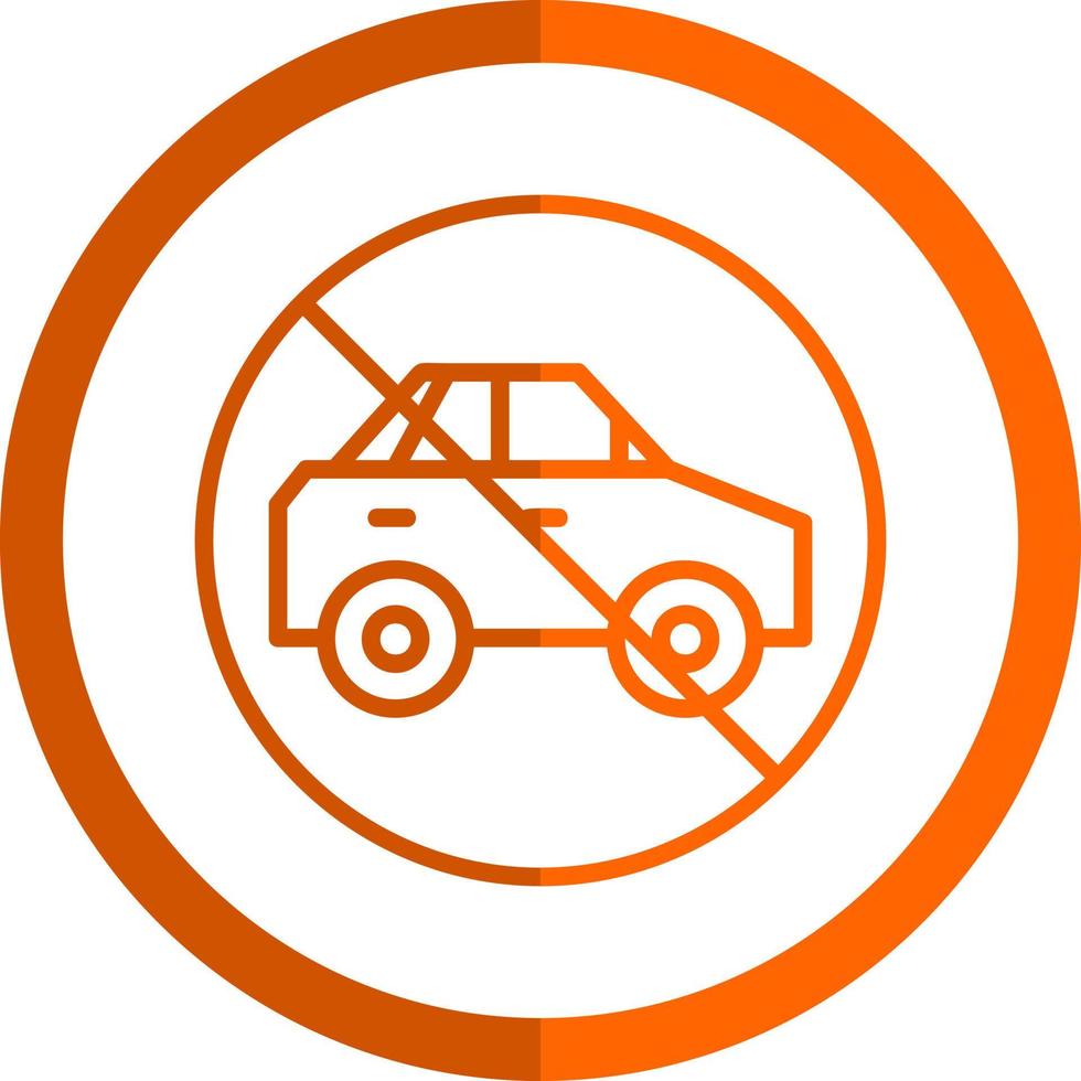No Travelling Vector Icon Design