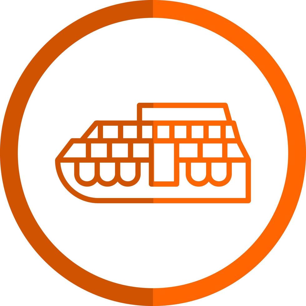 Lifeboat Vector Icon Design