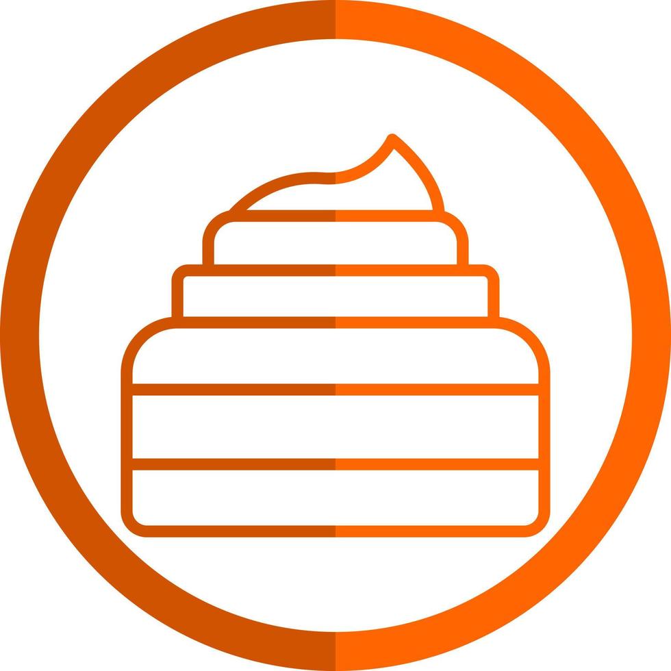 Cream Vector Icon Design