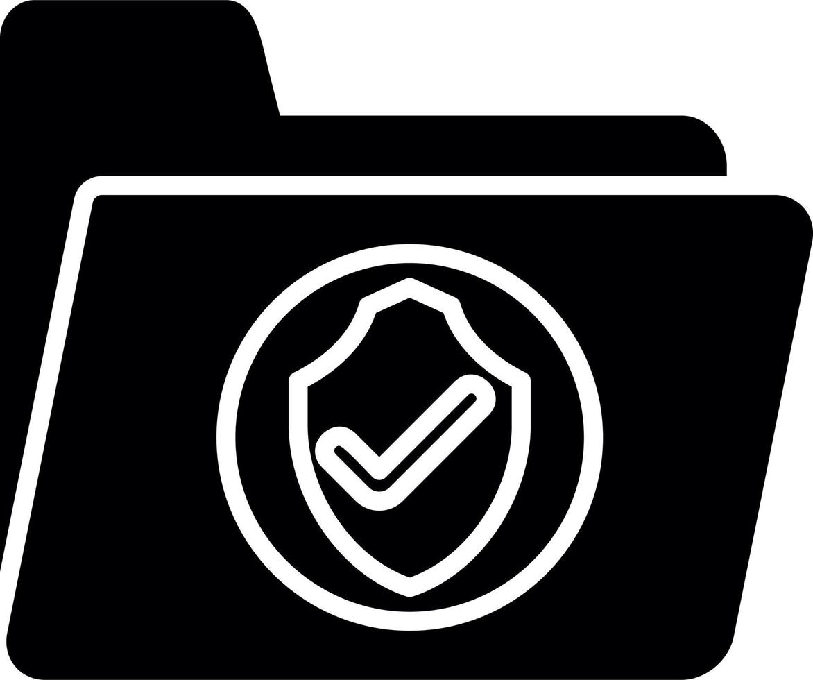 File Security Vector Icon