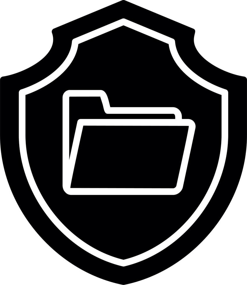 File Protection Vector Icon