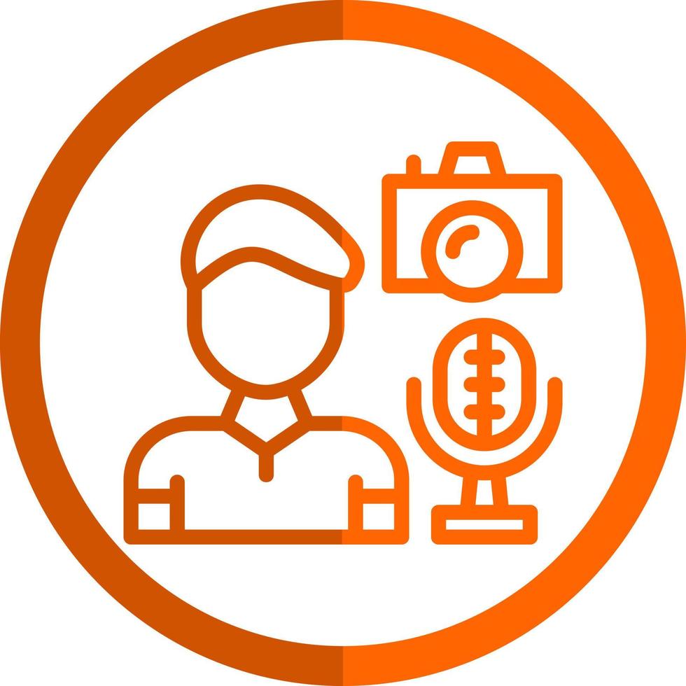 Vlog Vector Icon Design