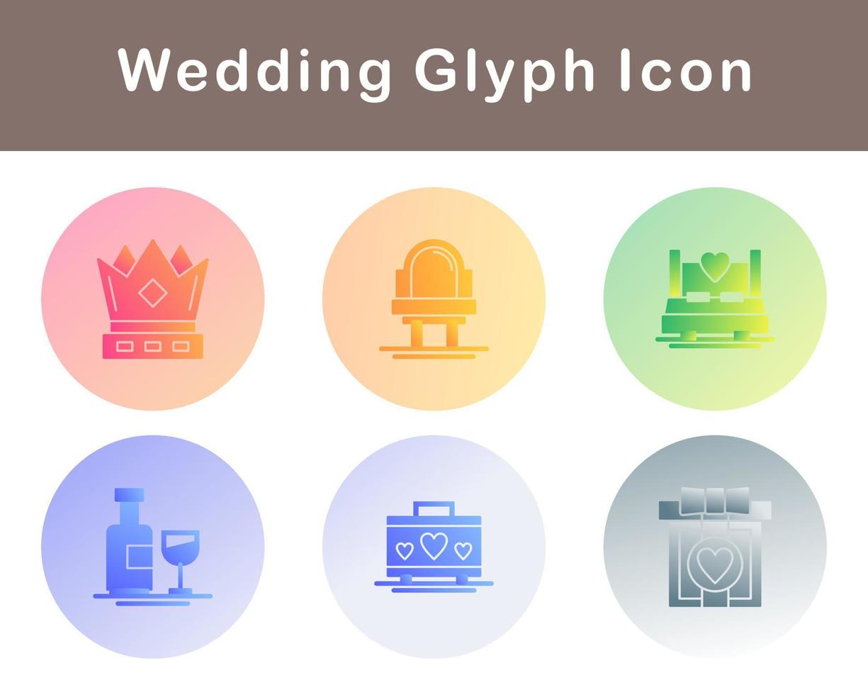 Wedding Vector Icon Set