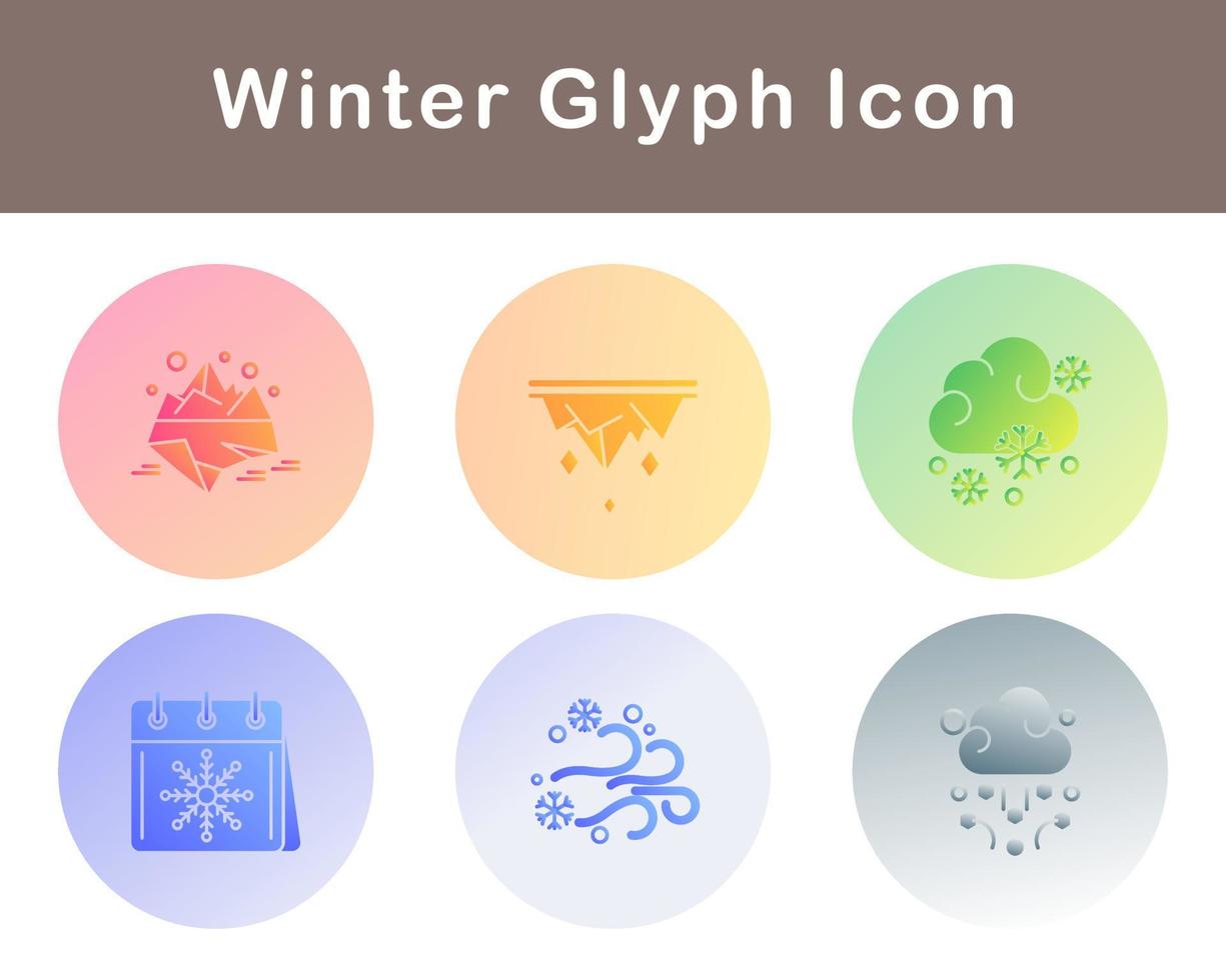 Winter Vector Icon Set