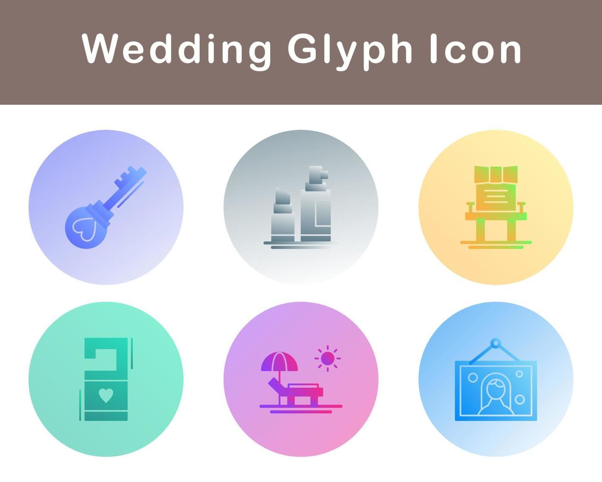 Wedding Vector Icon Set