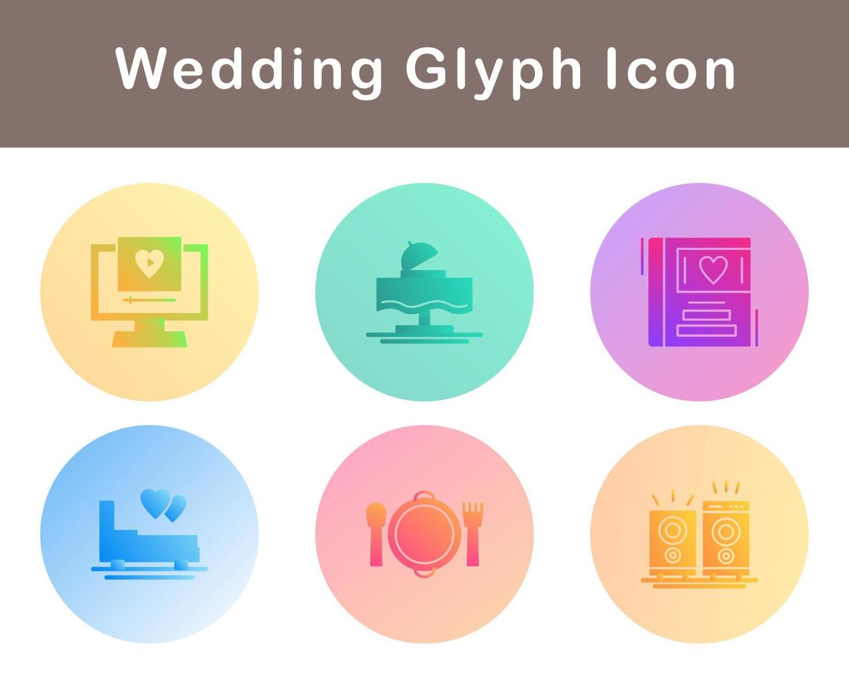 Wedding Vector Icon Set