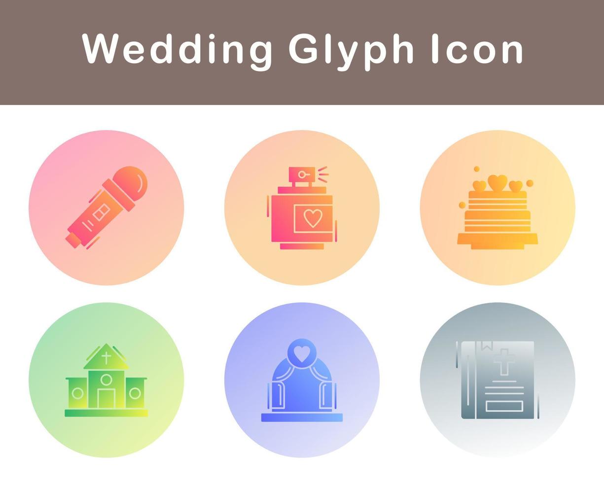 Wedding Vector Icon Set