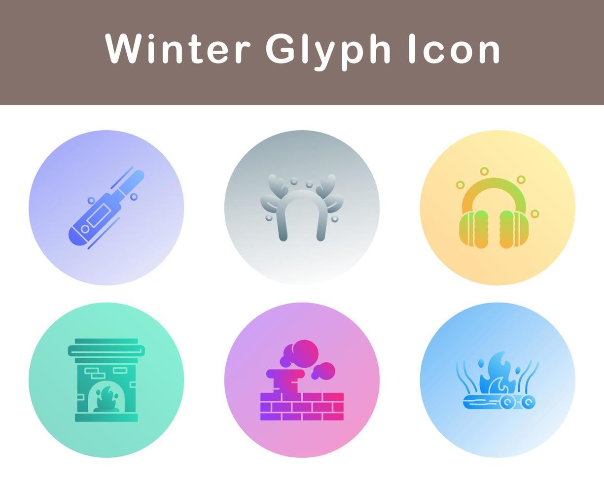 Winter Vector Icon Set