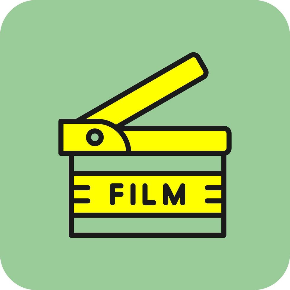 Filmmaking Vector Icon Design