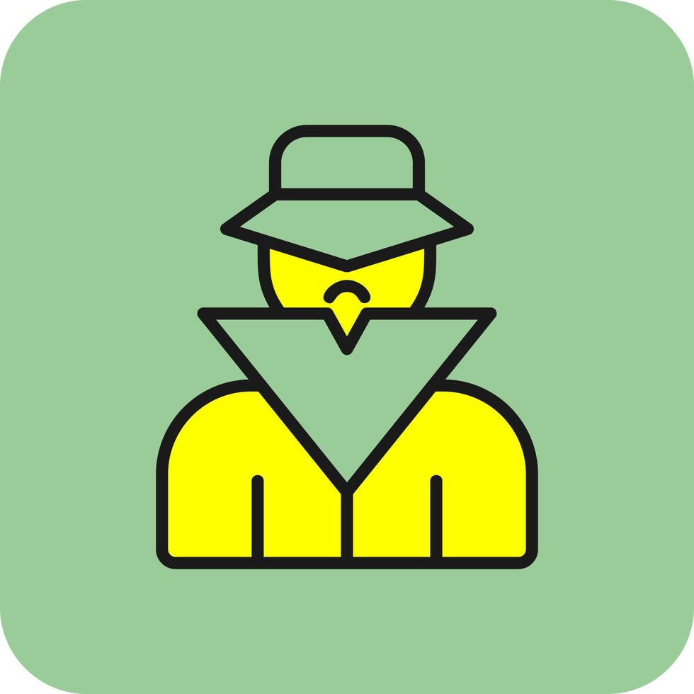 diseño de icono de vector de detective