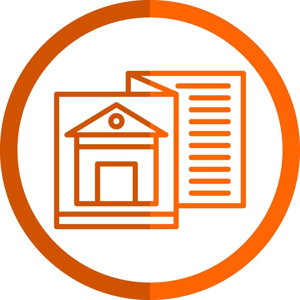 Brochures Vector Icon Design