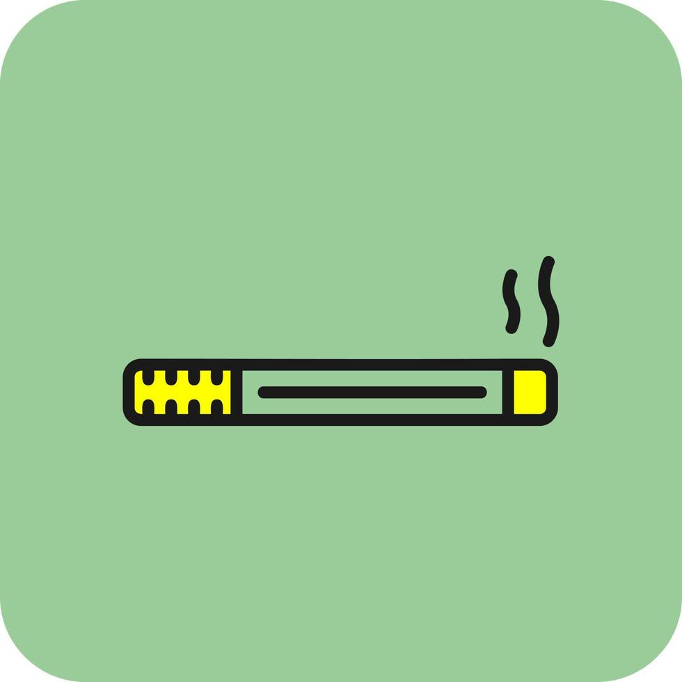 Cigarette Vector Icon Design