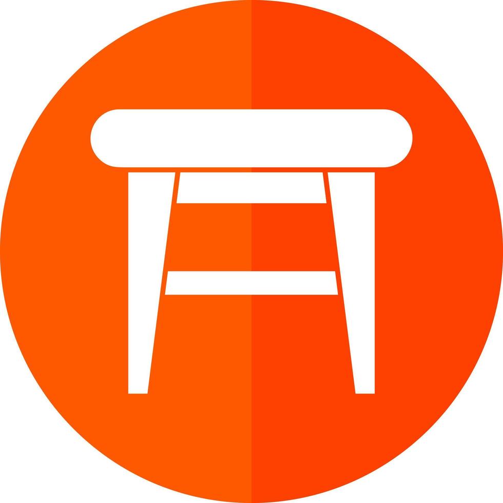 Stool Vector Icon Design