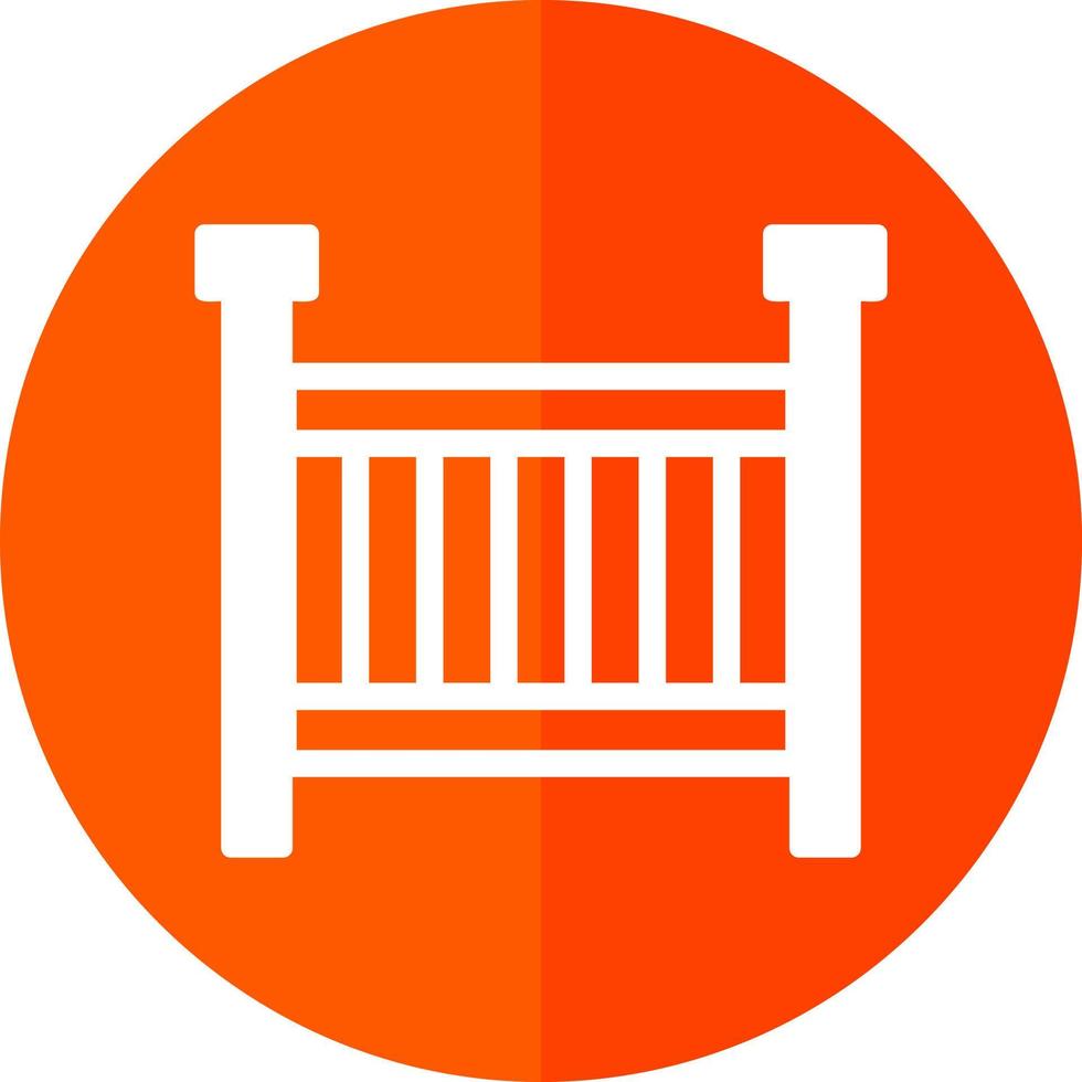 Crib Vector Icon Design