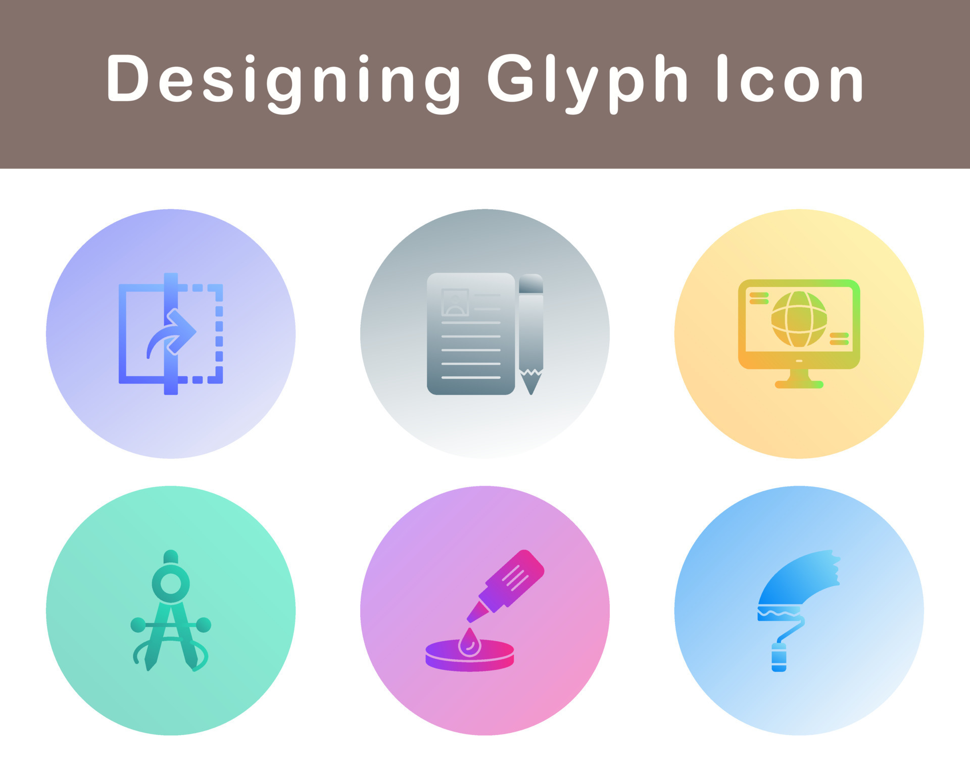 Designing Vector Icon Set 21073265 Vector Art at Vecteezy