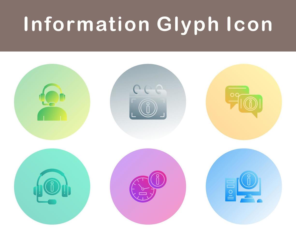 Information Vector Icon Set