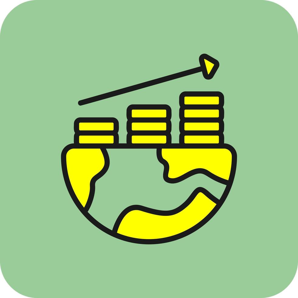 Economics Vector Icon Design
