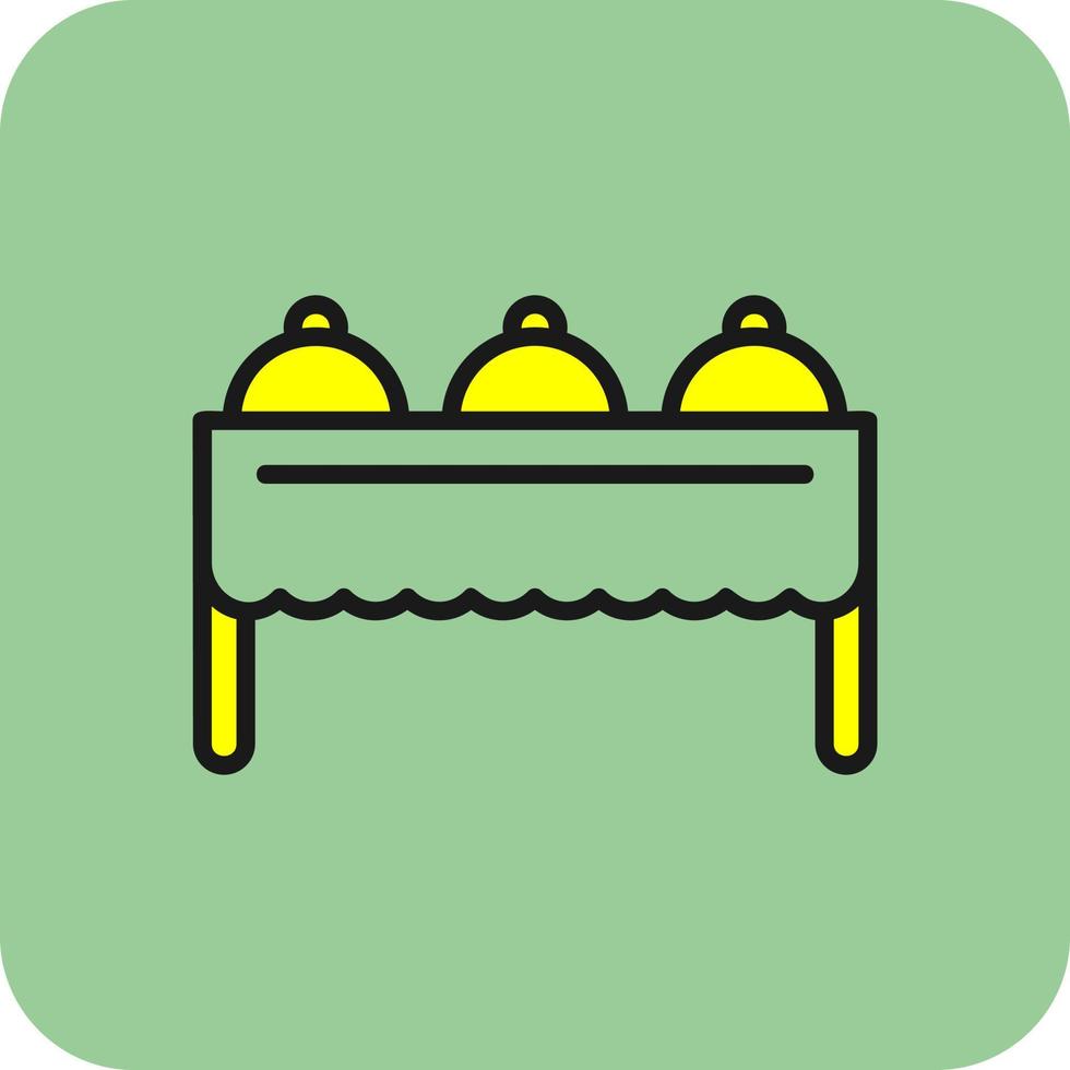 Buffet Vector Icon Design