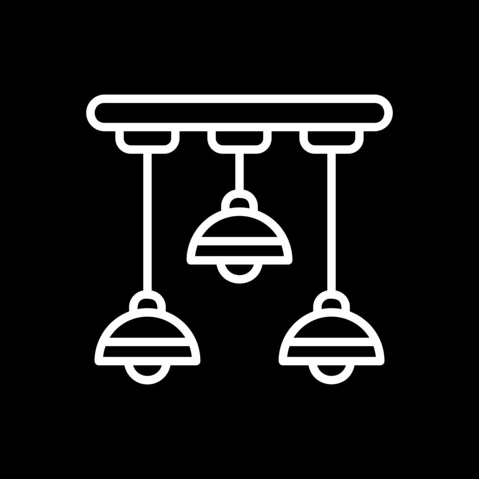 Ceiling Light Vector Icon Design