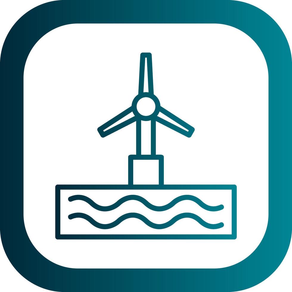 Turbine Vector Icon Design